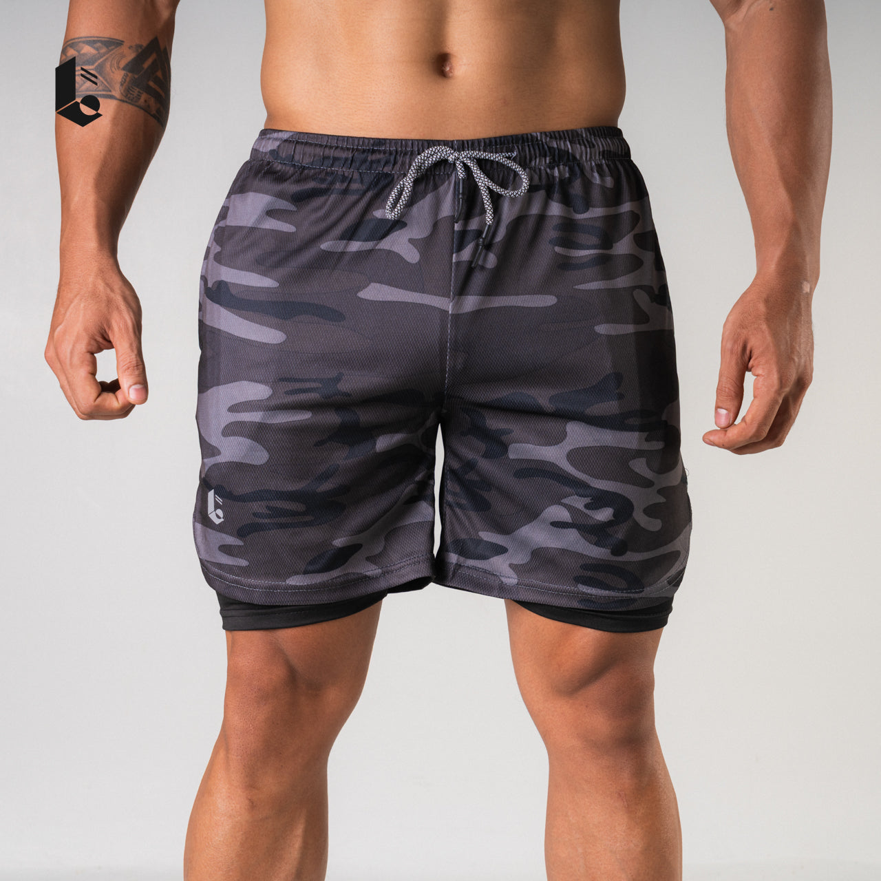 Tracka 2-In-1 Short / Short Legging - Camouflage