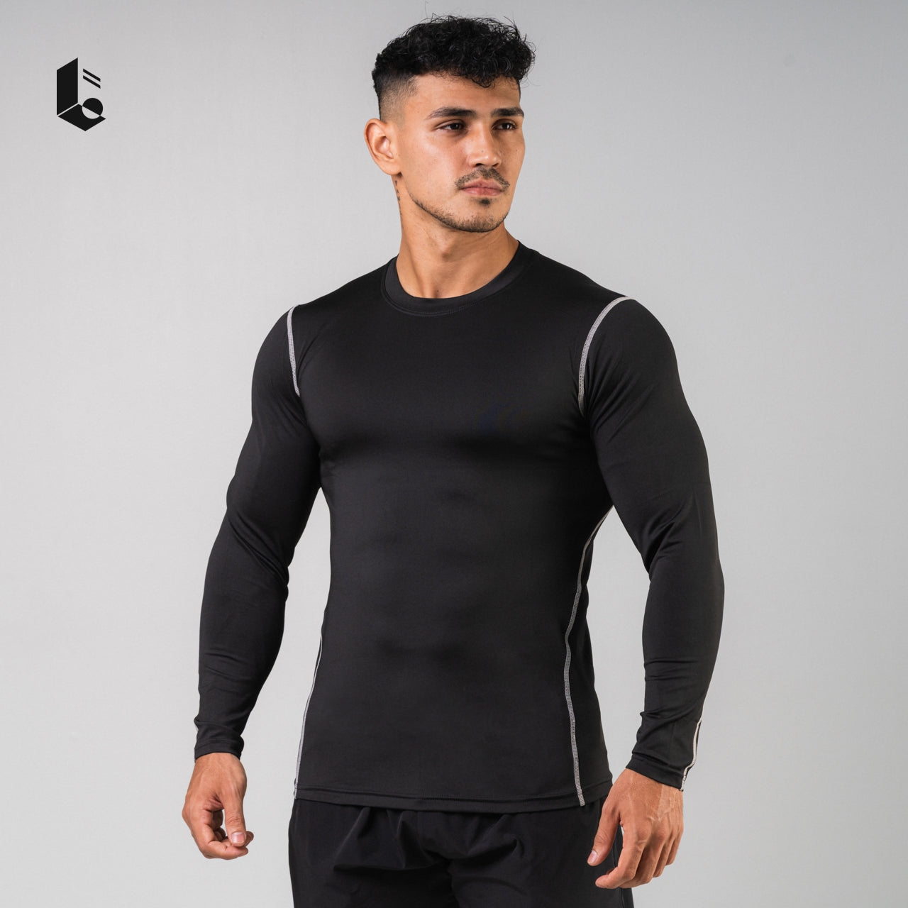 Ultrastretch Baselayer Long Sleeve - Monochrome
