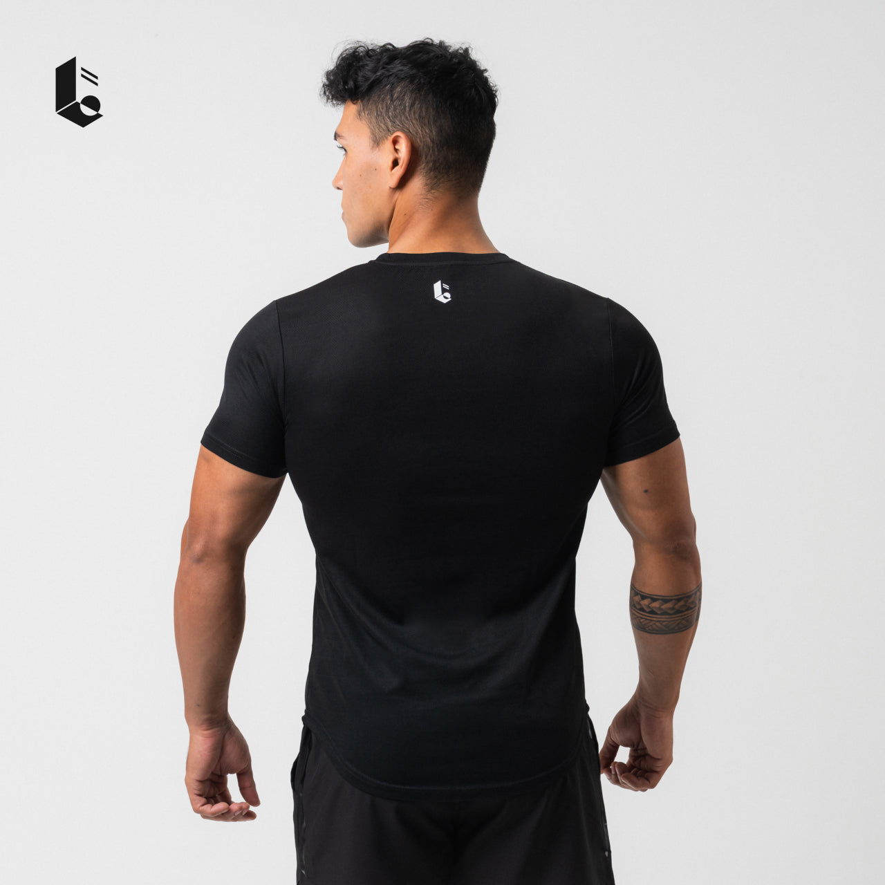 Breathable Muscle Fit Tee - Dark Green/Black/White/Grey