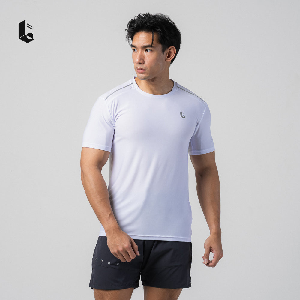 Stride Performance Short Sleeve - Jet Black/Pure White