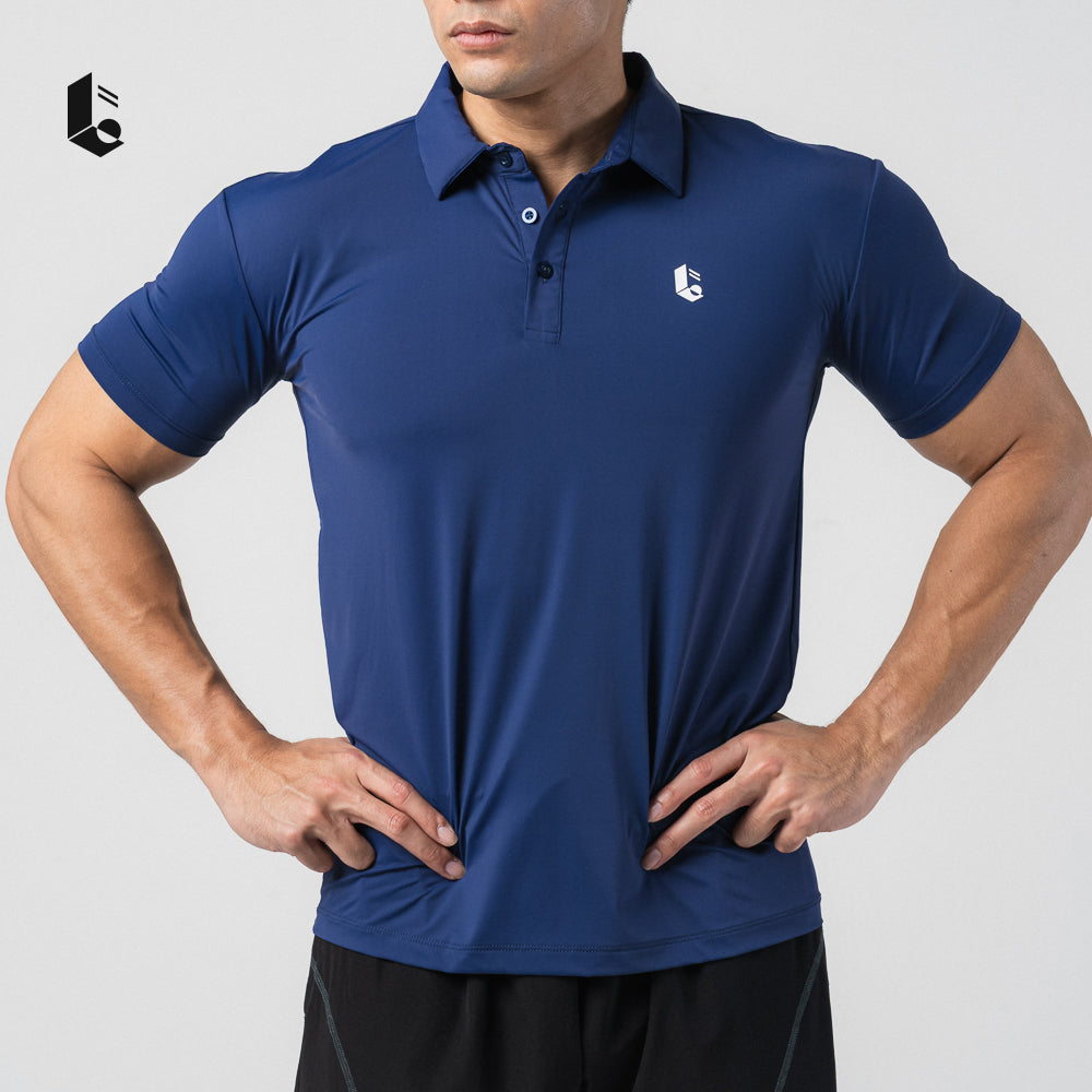 CoolSkin Polo Short Sleeve - Jet Black/Pure White/Navy Blue/Khaki