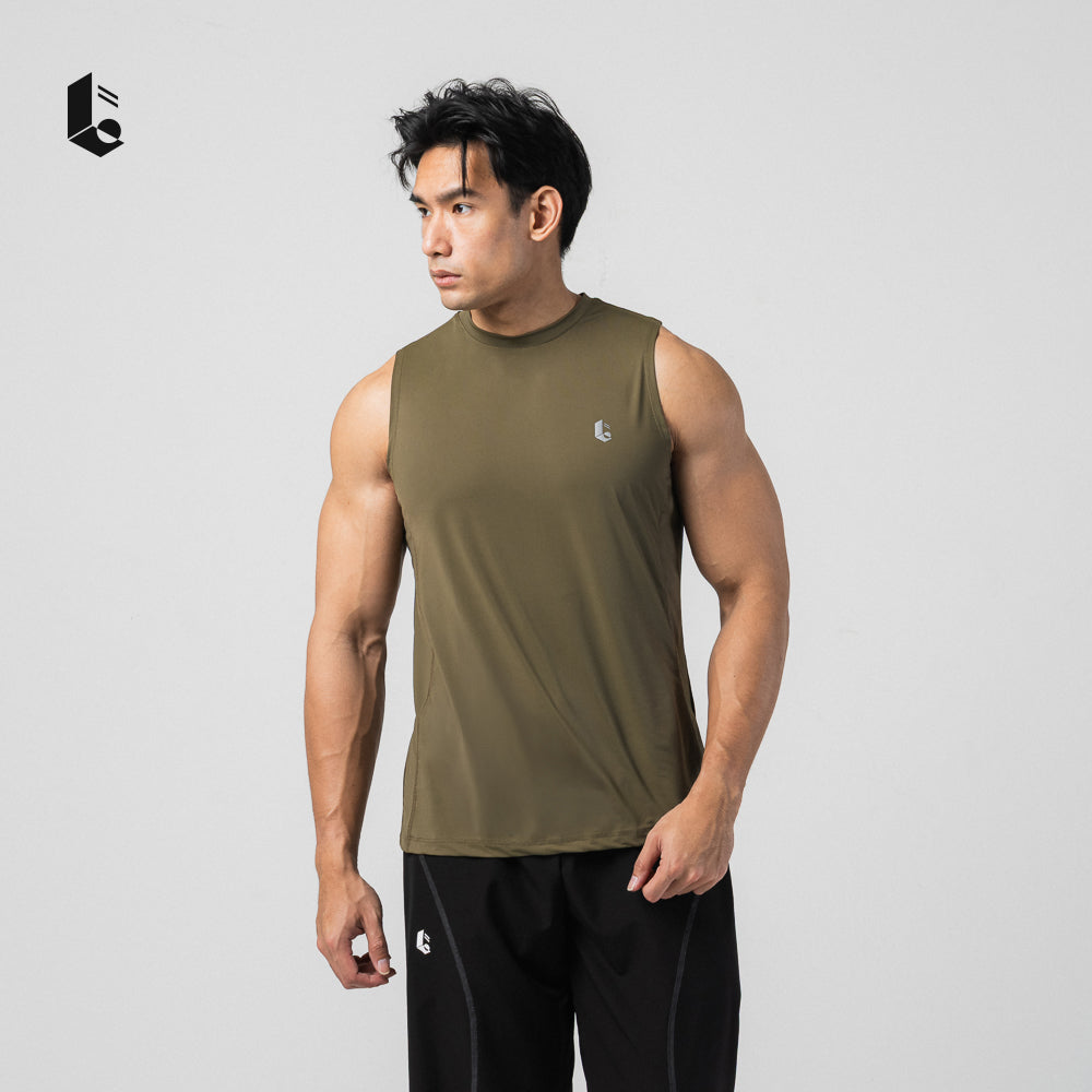 CoolSkin Performance Sleeveless - Jet Black/Pure White/Khaki/Olive