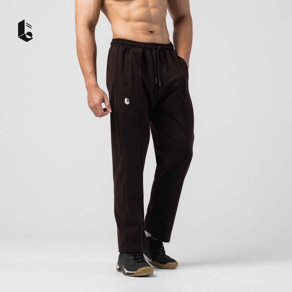 Structra Straight Leg Pants - Jet Black/Taupe/Charcoal Grey/Cream/Dark Coffee
