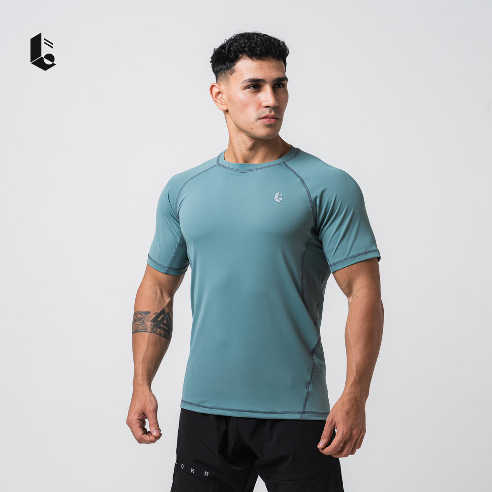 CoreWeave Performance Tee - Slate Grey/Dusty Teal/Burgundy/Taupe Brown/Ivory White
