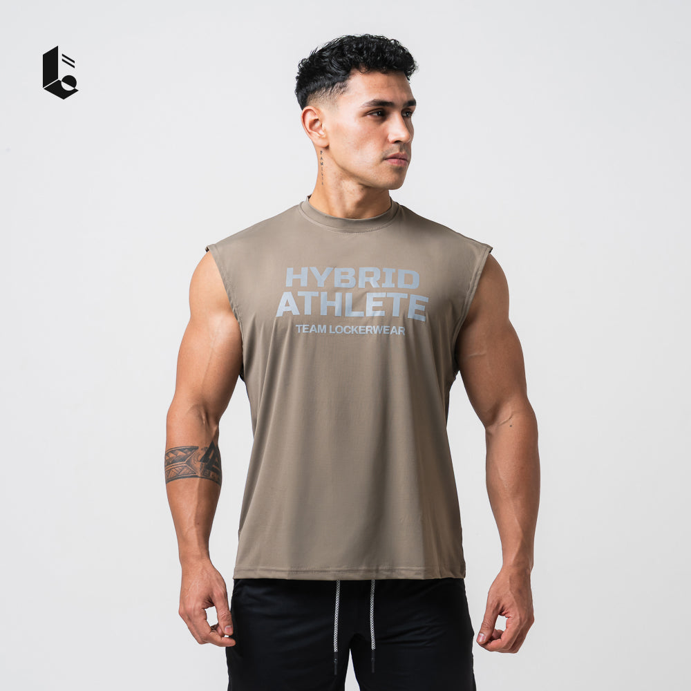Hybrid Performance Sleeveless - Jet Black/Slate Grey/Burgundy/Taupe Brown/Ivory White