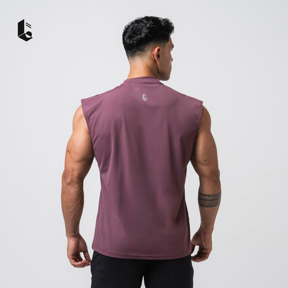Hybrid Performance Sleeveless - Jet Black/Slate Grey/Burgundy/Taupe Brown/Ivory White