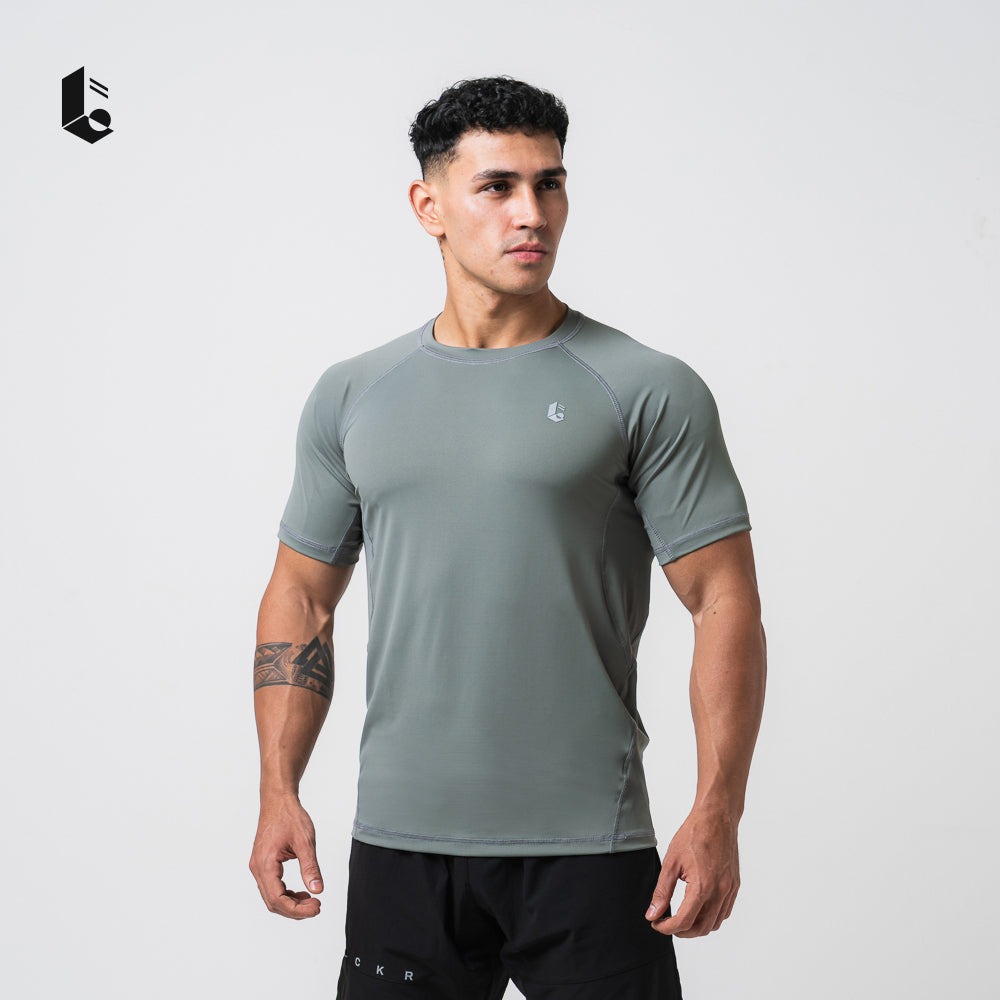 CoreWeave Performance Tee - Slate Grey/Dusty Teal/Burgundy/Taupe Brown/Ivory White