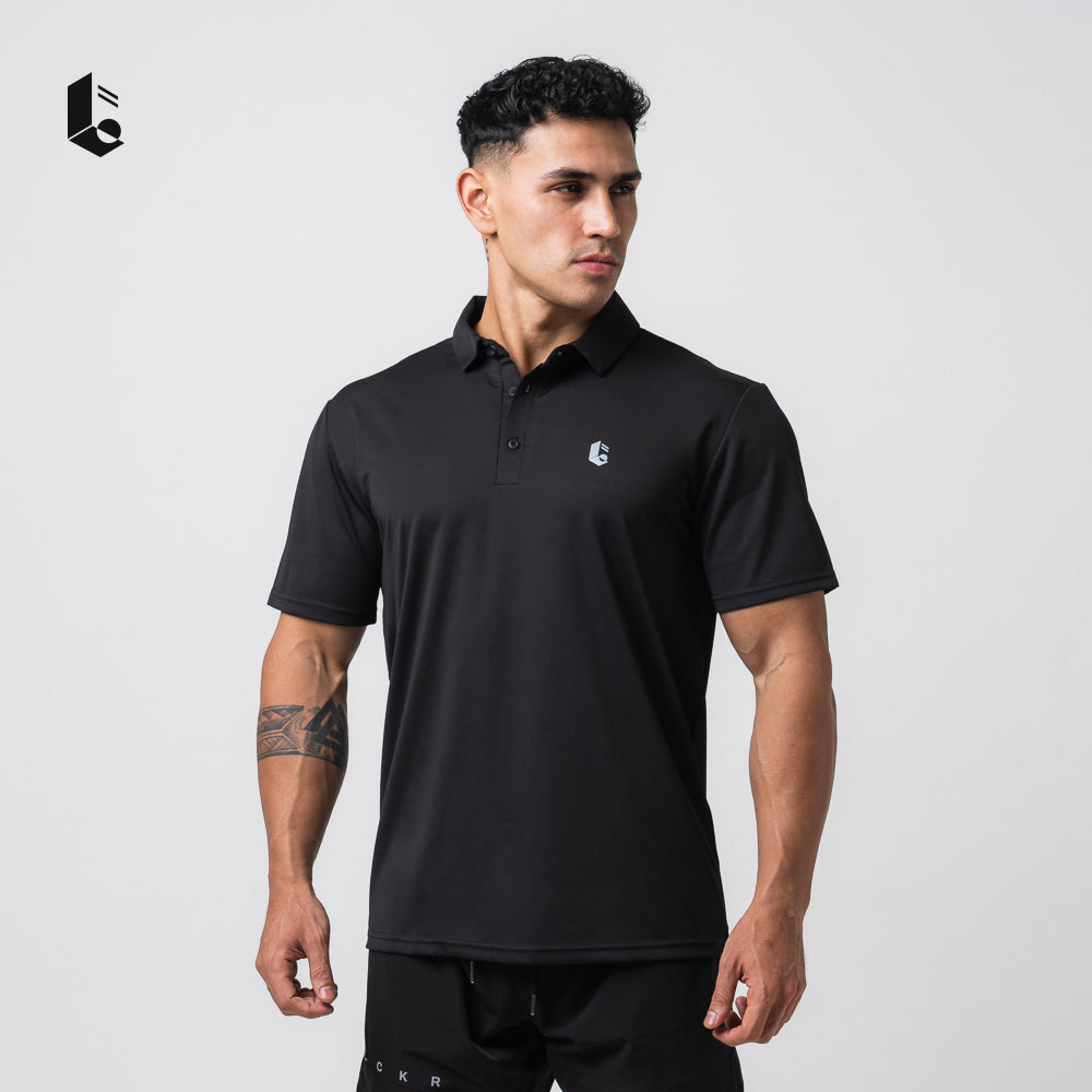 Struct-Flex Polo Short Sleeve - Jet Black/Ash Grey/Mocha Sand/Midnight Blue/Slate Teal