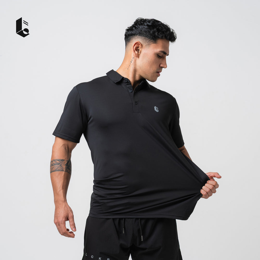 Struct-Flex Polo Short Sleeve - Jet Black/Ash Grey/Mocha Sand/Midnight Blue/Slate Teal