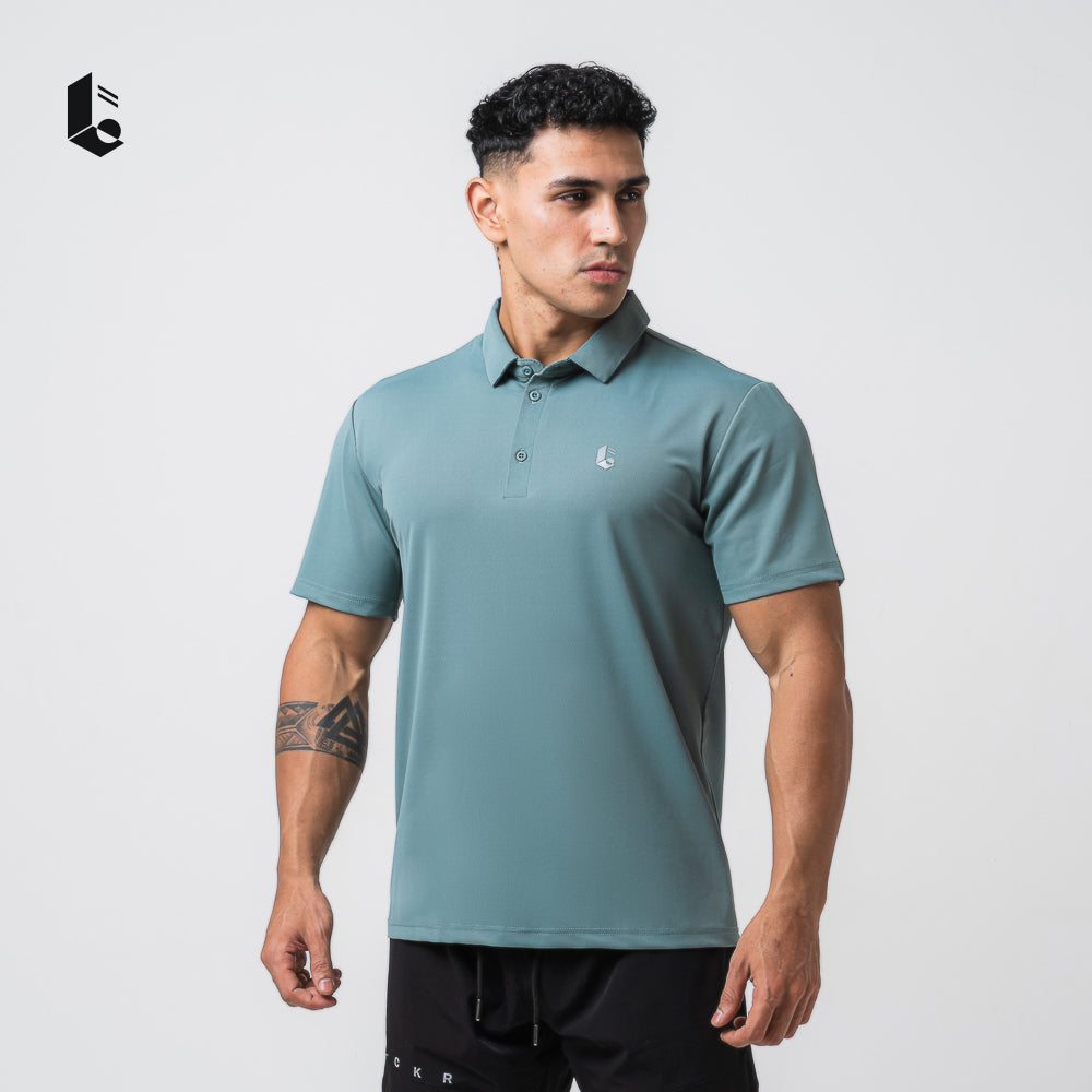 Struct-Flex Polo Short Sleeve - Jet Black/Ash Grey/Mocha Sand/Midnight Blue/Slate Teal