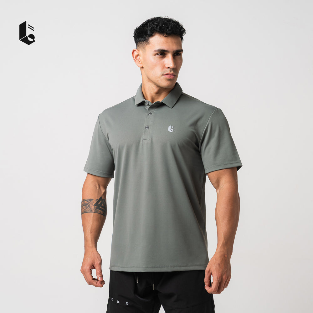 Struct-Flex Polo Short Sleeve - Jet Black/Ash Grey/Mocha Sand/Midnight Blue/Slate Teal
