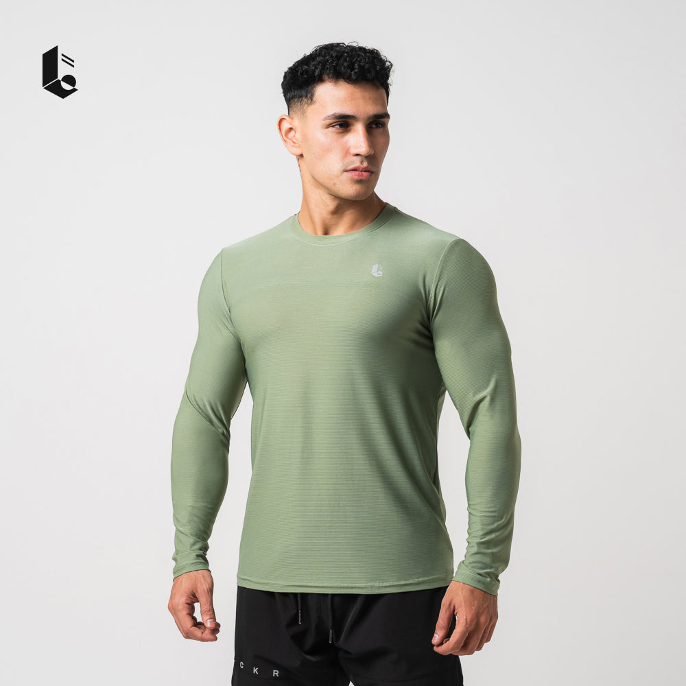 ActiveLine Performance Long Sleeve - Jet Black/Khaki/Olive