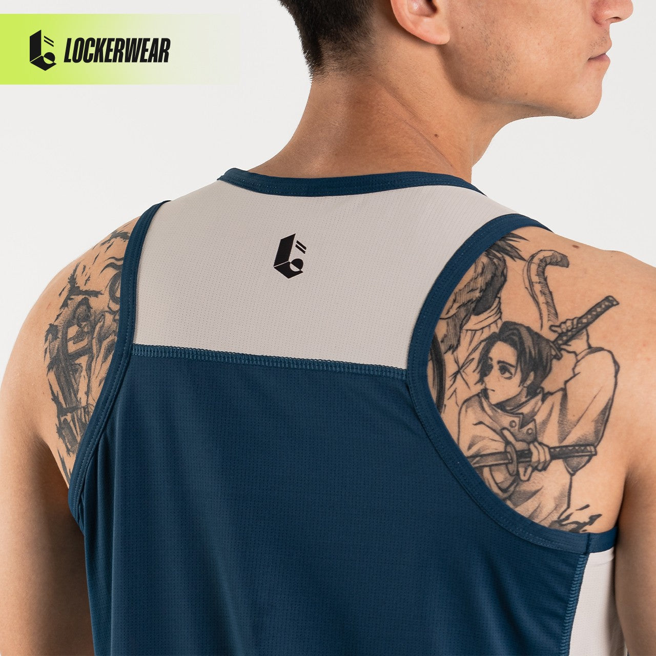 DualCore Mesh Tank Top - Poseidon