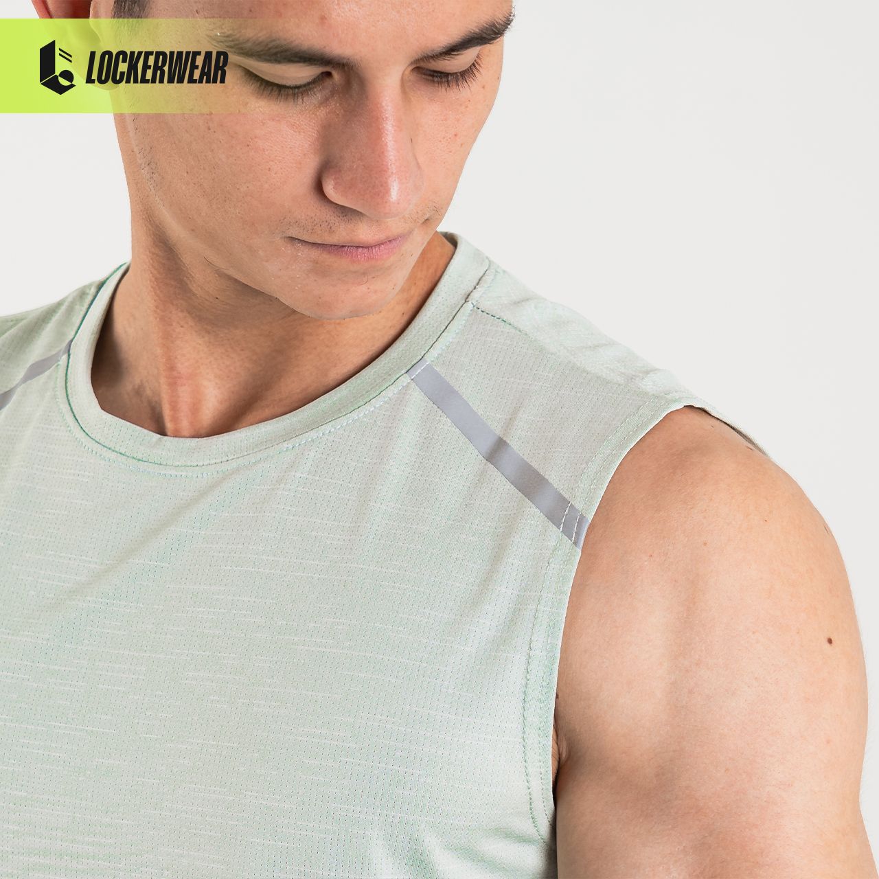 Aeroslim Stretch Sleeveless - Blue/Mint/Black/Grey