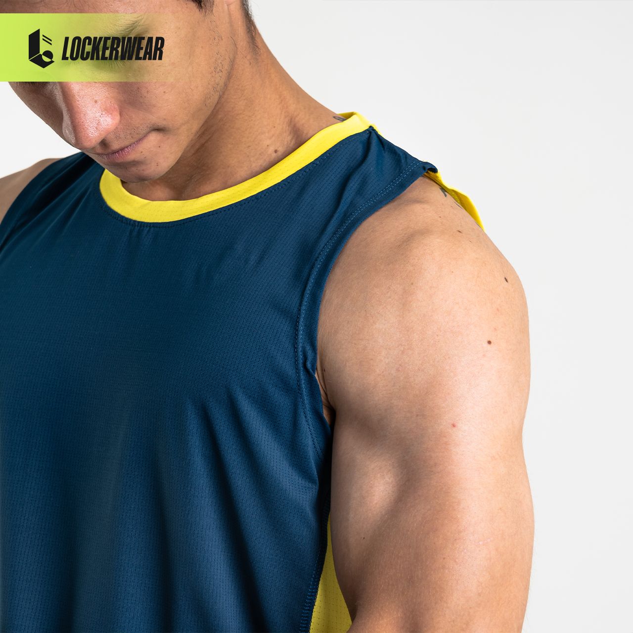 DualFlex Sleeveless Muscle Tank - Poseidon