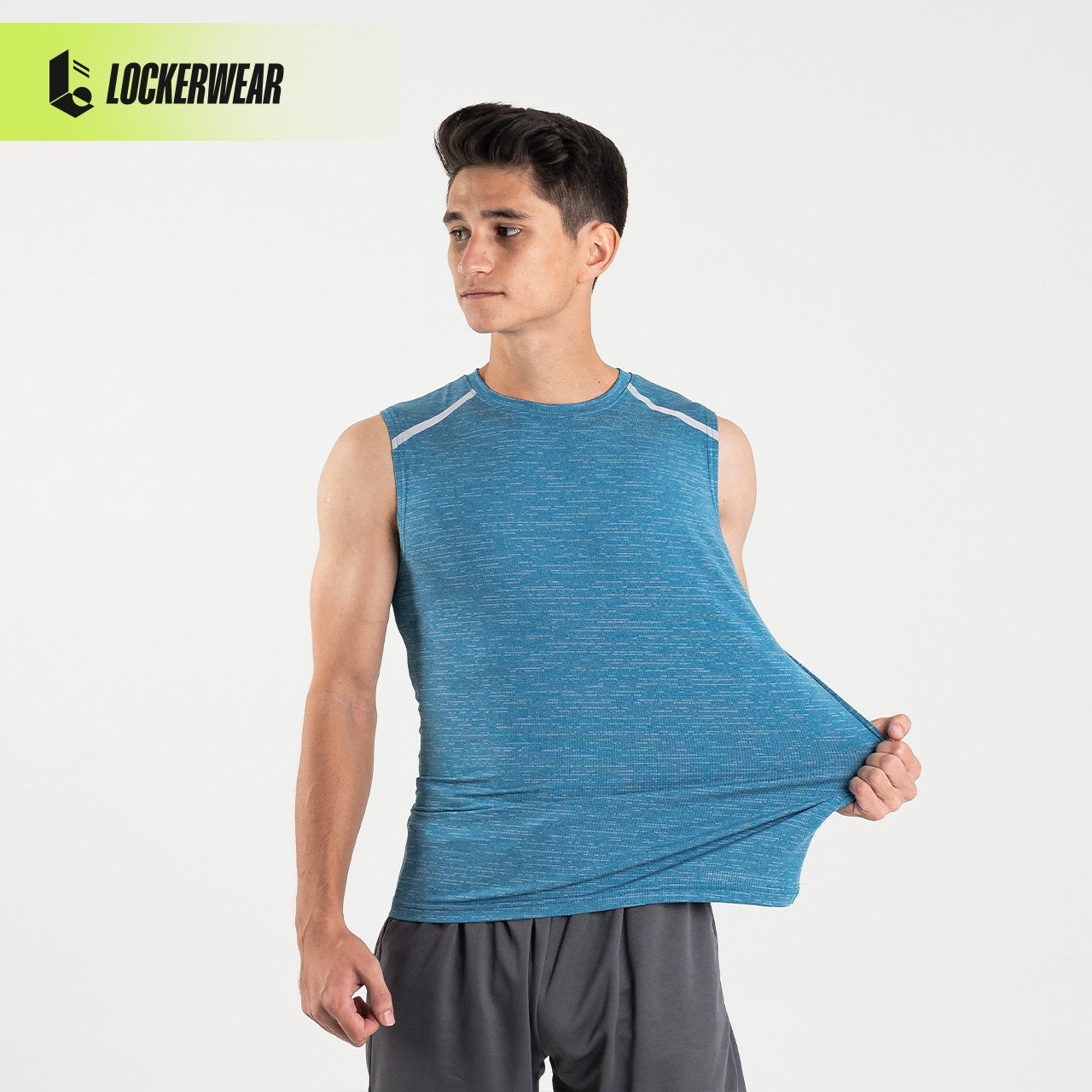Aeroslim Stretch Sleeveless - Blue/Mint/Black/Grey