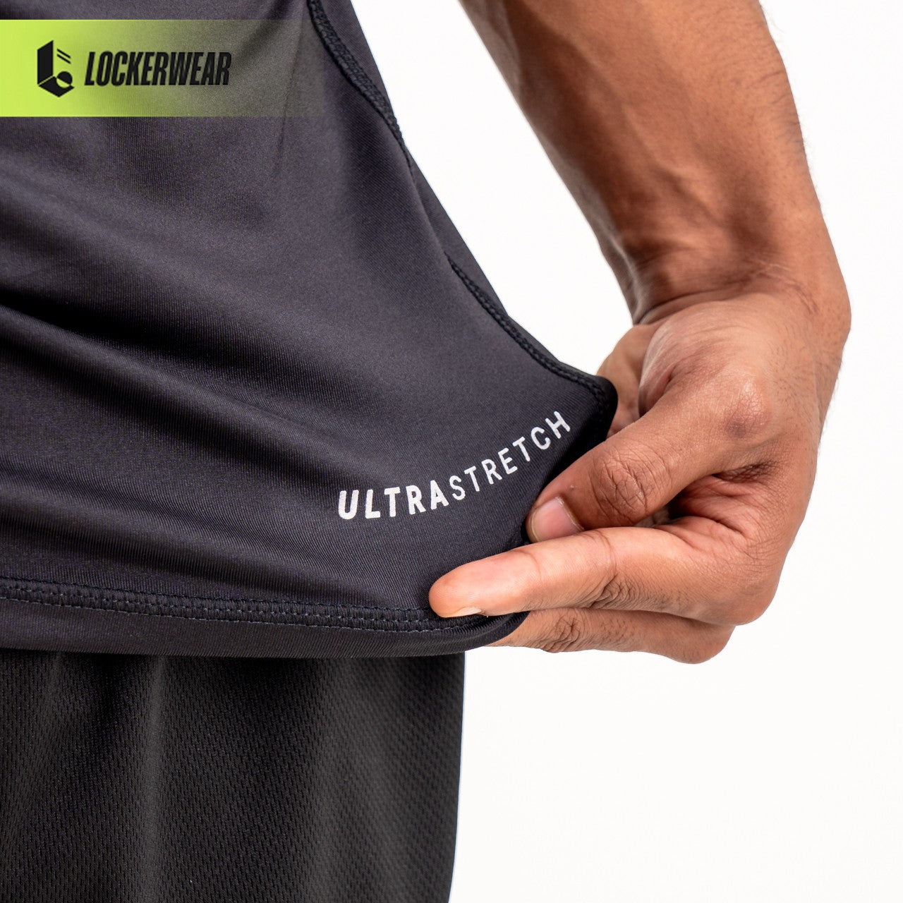 Prime-UltraStretch Short Sleeve - Black