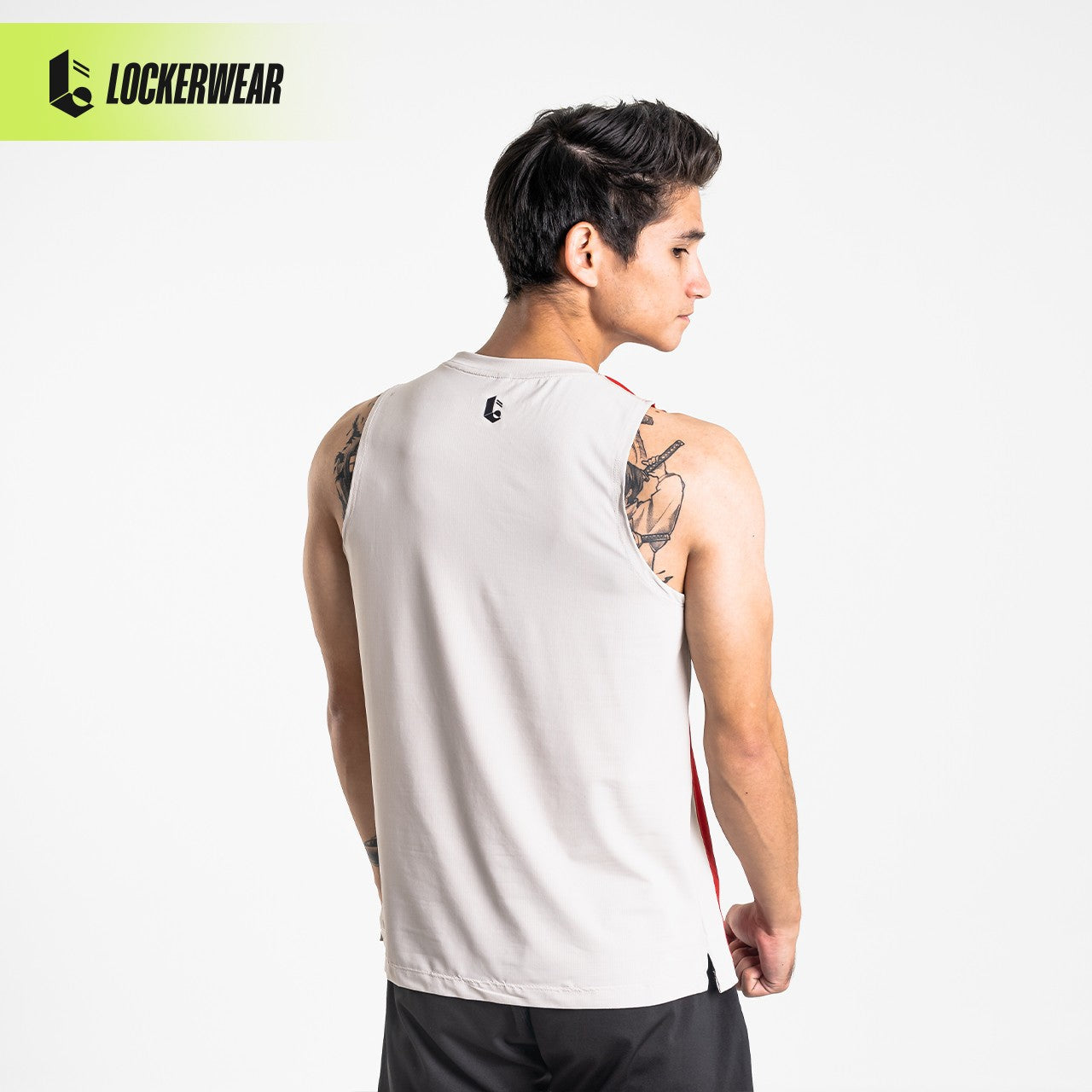 DualFlex Sleeveless Muscle Tank - Scarlet