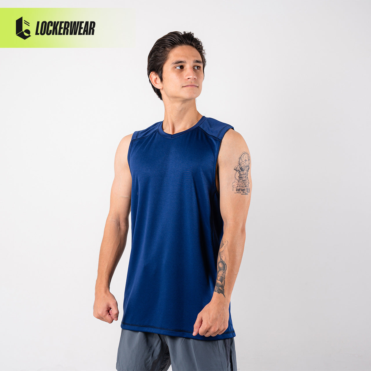 VentedMesh Sleeveless - Black/Light Grey/Dark Grey/White/Navy/Maroon/Khaki/Olive