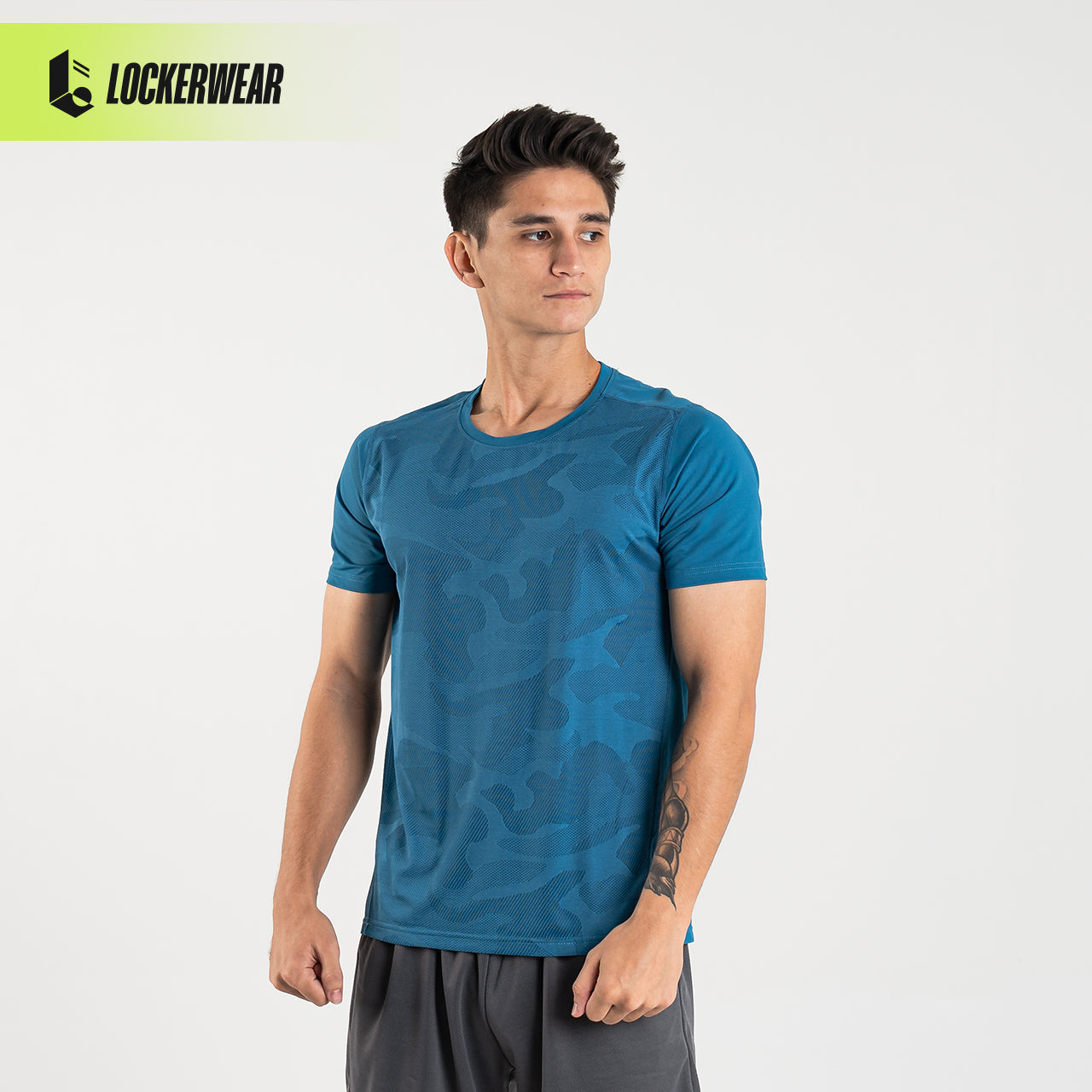 Outlast Stretch Short Sleeve - Blue/Grey/Black/Navy