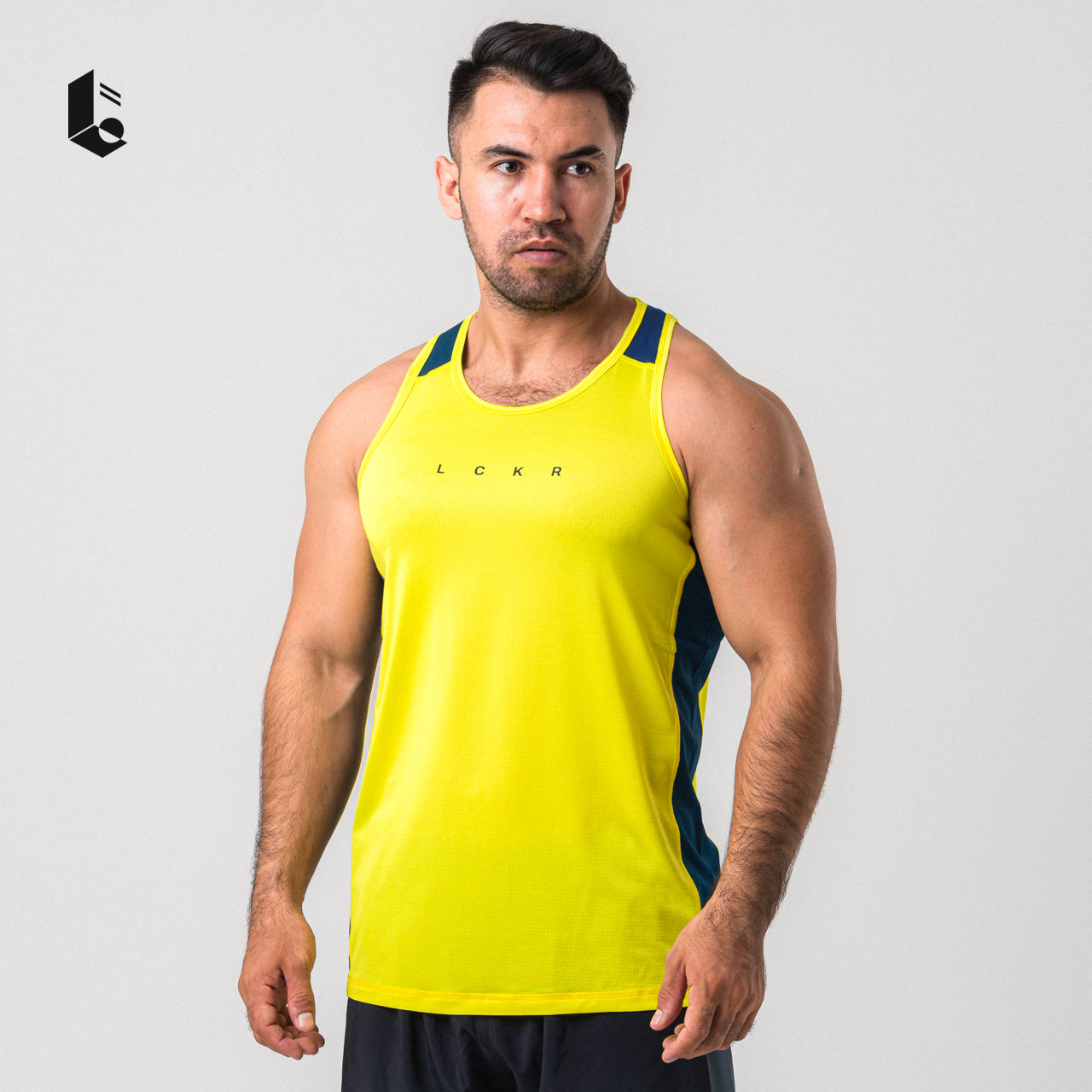 DualCore Mesh Tank Top - Lemon