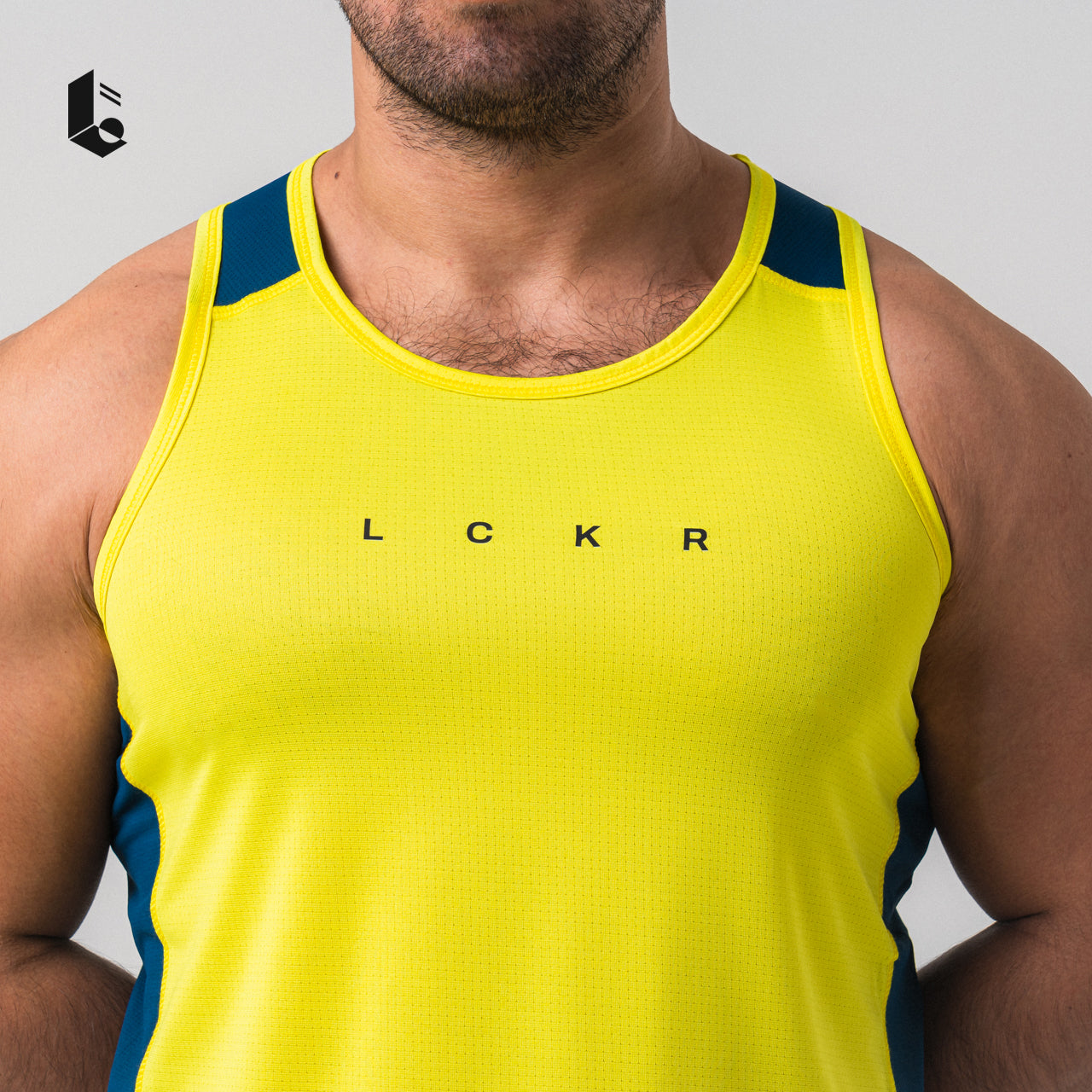 DualCore Mesh Tank Top - Lemon