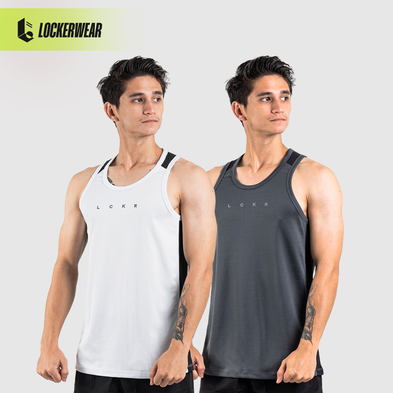 DualCore Mesh Tank Top - Monochrome