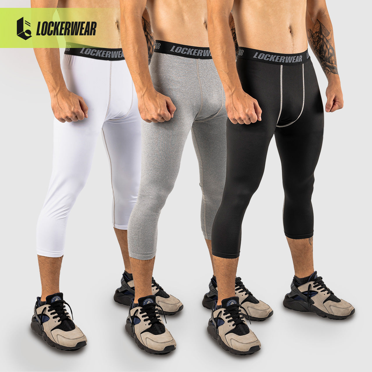 Ultrastretch Legging 3/4 - Monochrome