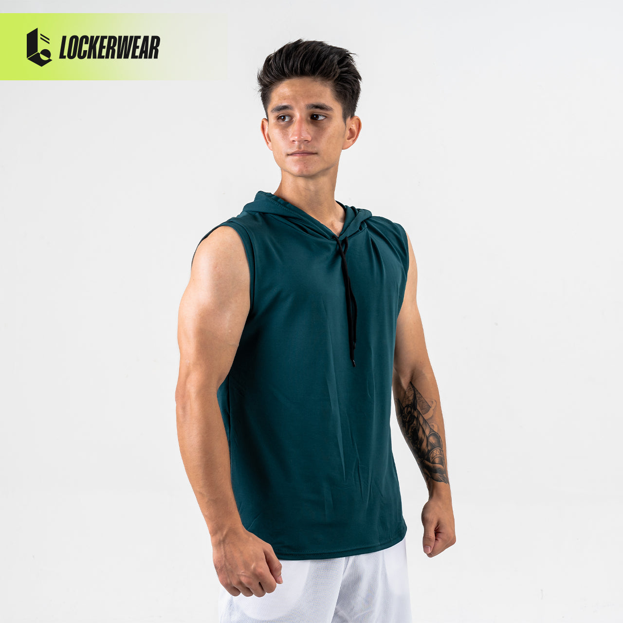 Hypercotton Hoodie Sleeveless - Navy/Fog Blue/Cream/Maroon/Dark Green