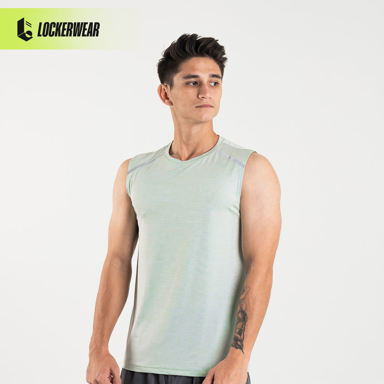 Aeroslim Stretch Sleeveless - Blue/Mint/Black/Grey