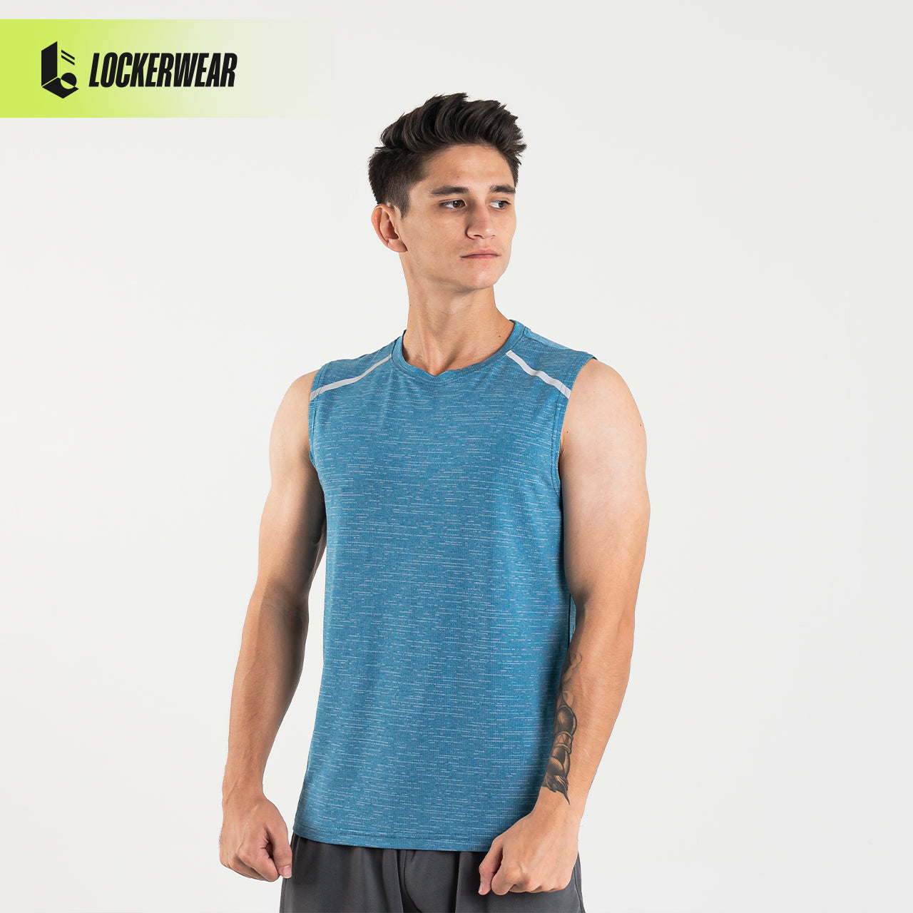 Aeroslim Stretch Sleeveless - Blue/Mint/Black/Grey