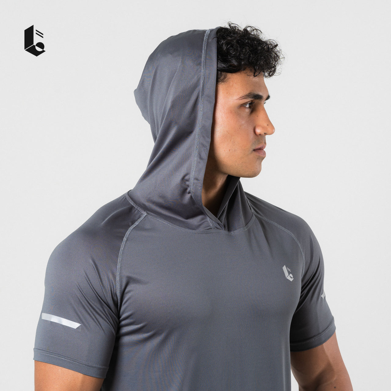 AeroLite Hoodie Short Sleeve - Black/Broken White/Navy/Burgundy/Light Grey/Dark Grey