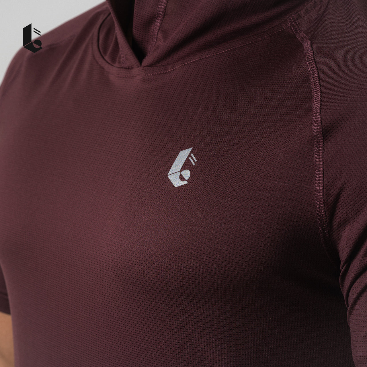 AeroLite Hoodie Short Sleeve - Black/Broken White/Navy/Burgundy/Light Grey/Dark Grey