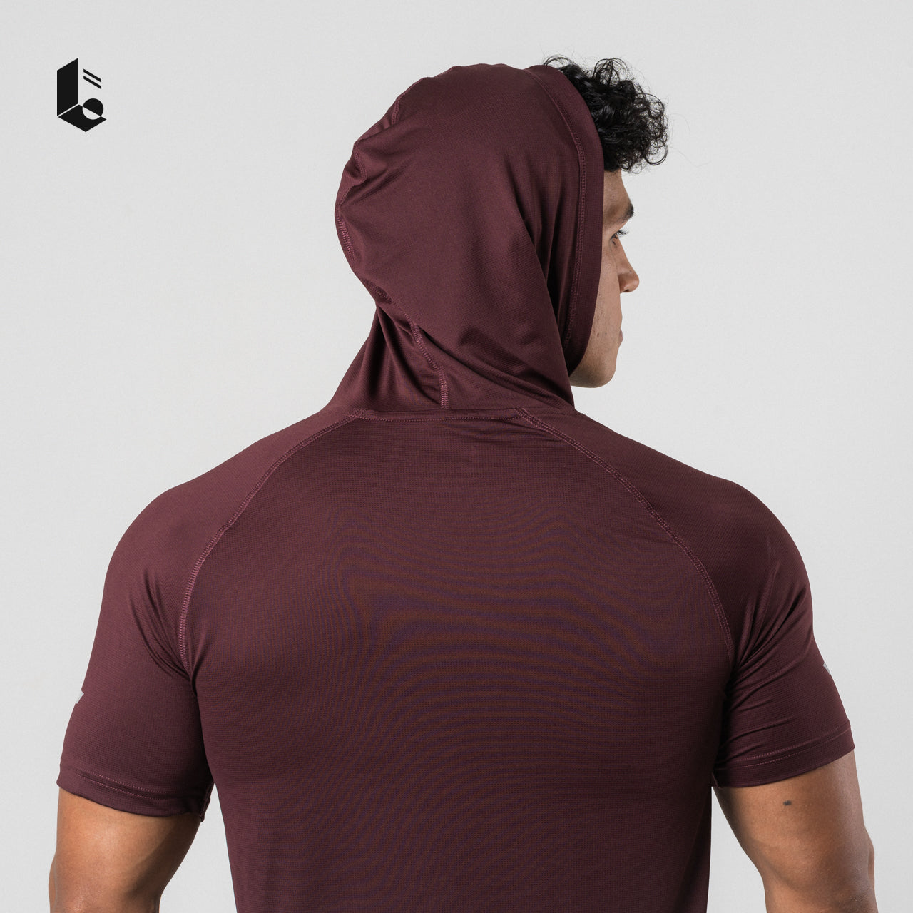 AeroLite Hoodie Short Sleeve - Black/Broken White/Navy/Burgundy/Light Grey/Dark Grey