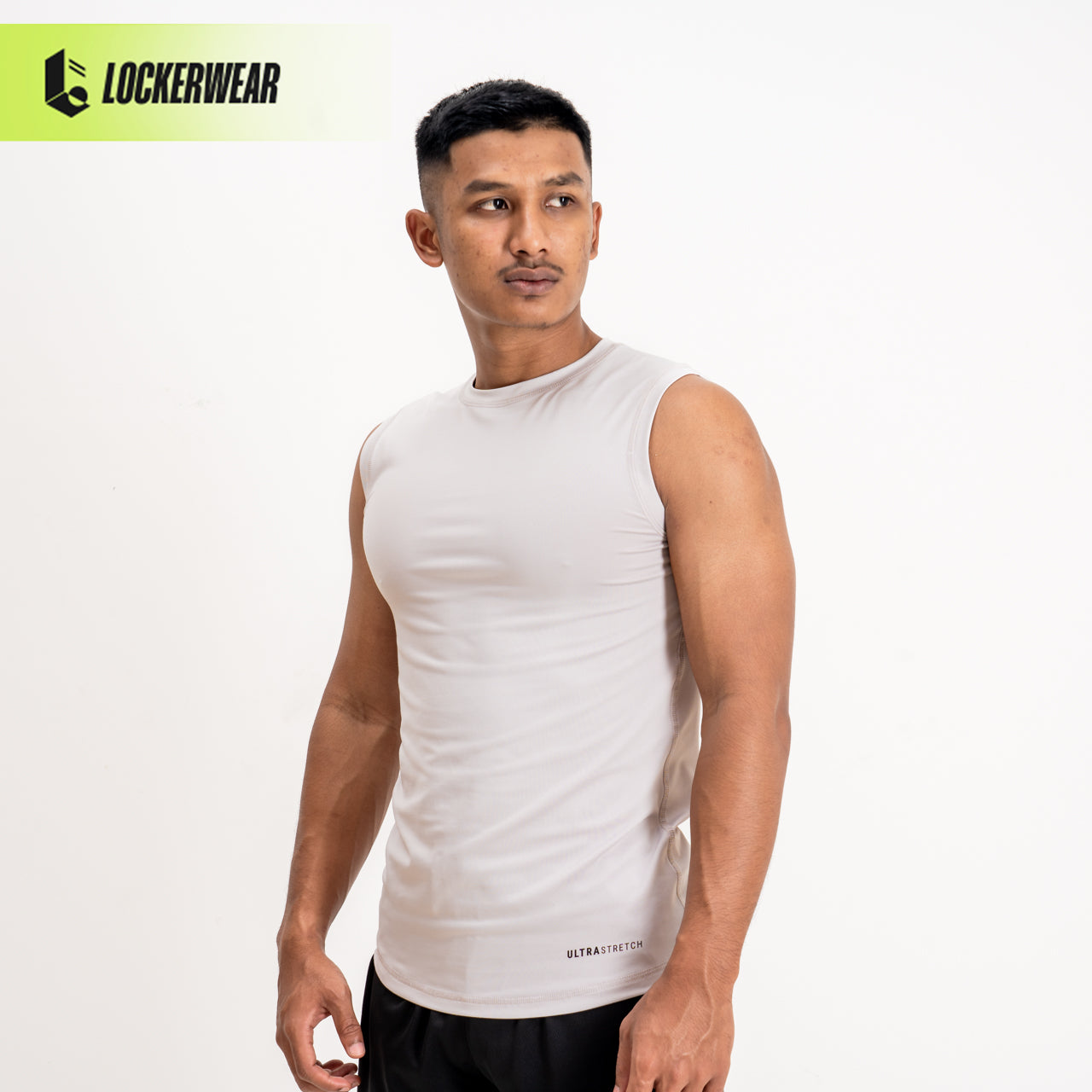 Prime-UltraStretch Tank Top - Black
