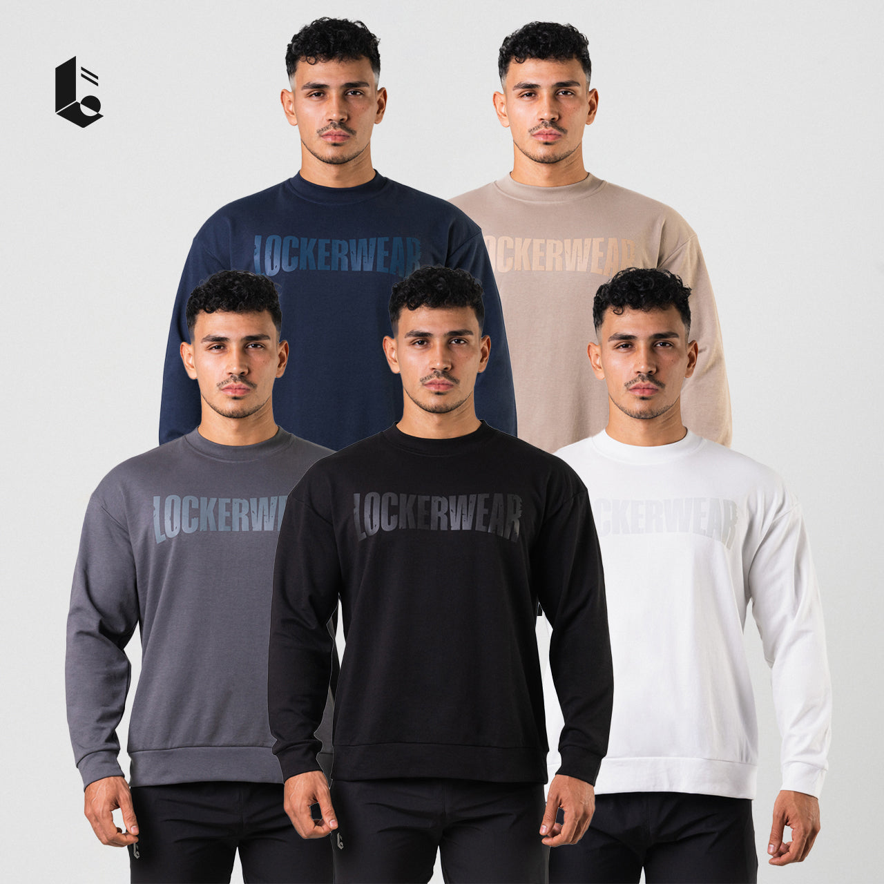 CoreCool Oversized Long Sleeve - Black/White/Dark Grey/Khaki/Navy
