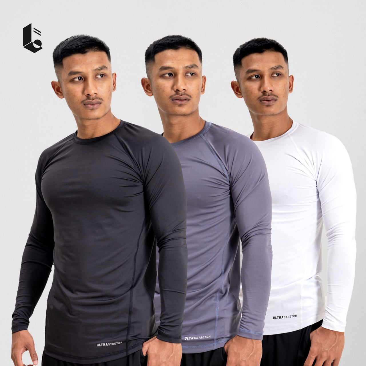 Prime-UltraStretch Long Sleeve - Black