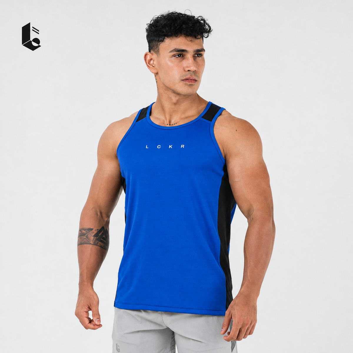DualCore Mesh Tank Top - Monochrome