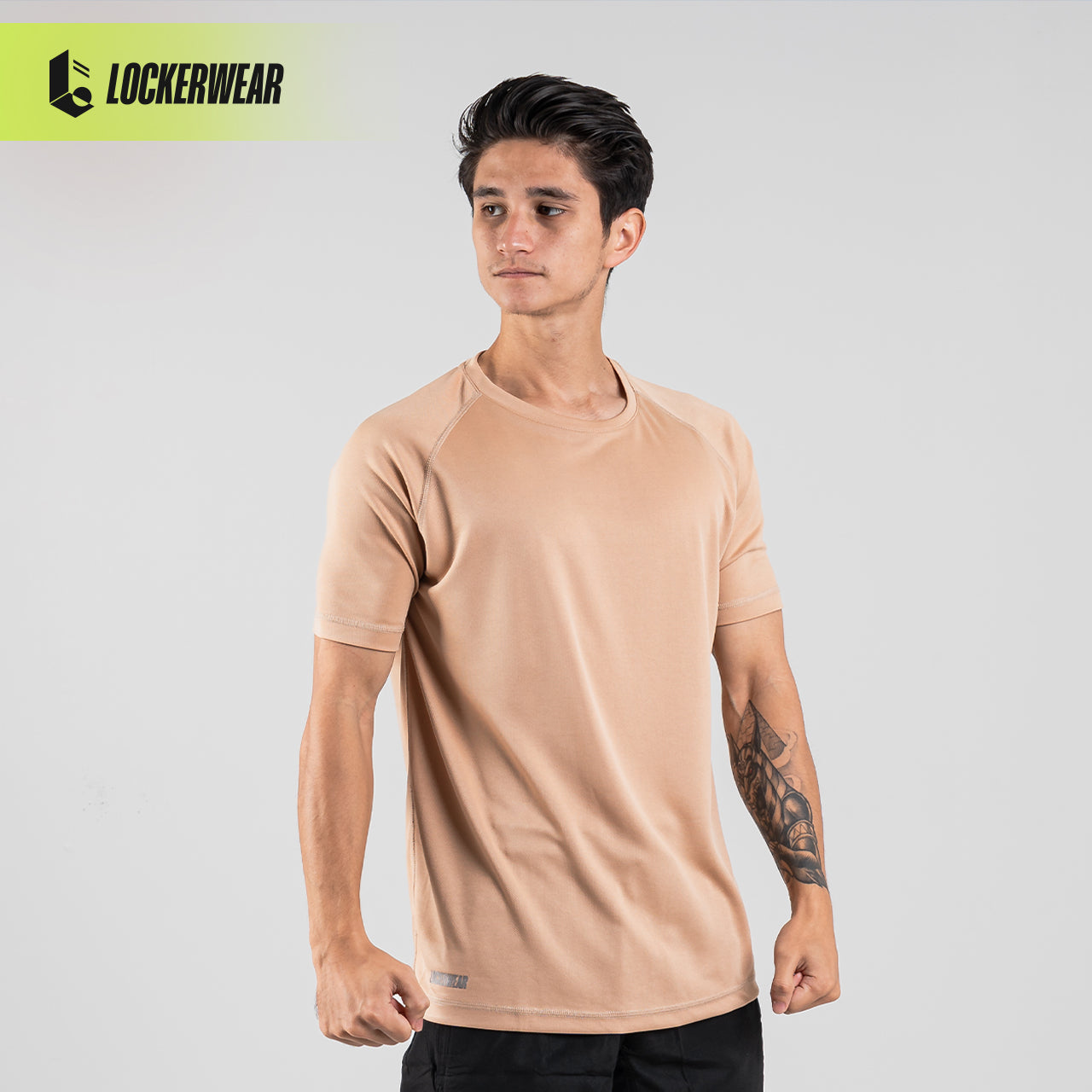 Breathable Slim Fit Tee - Turkish/Khaki/Grey/White/Black/Olive/Navy/Maroon