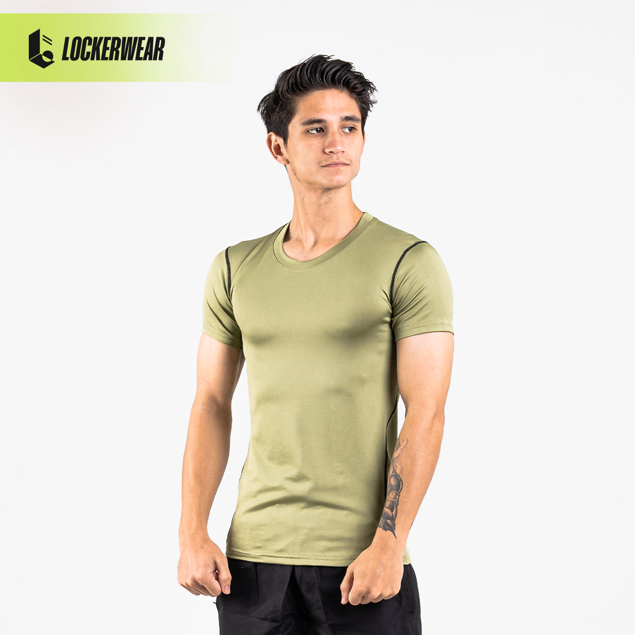 Ultrastretch Baselayer Short Sleeve - Navy/Maroon/Brown/Grey/Sage/Dark Green