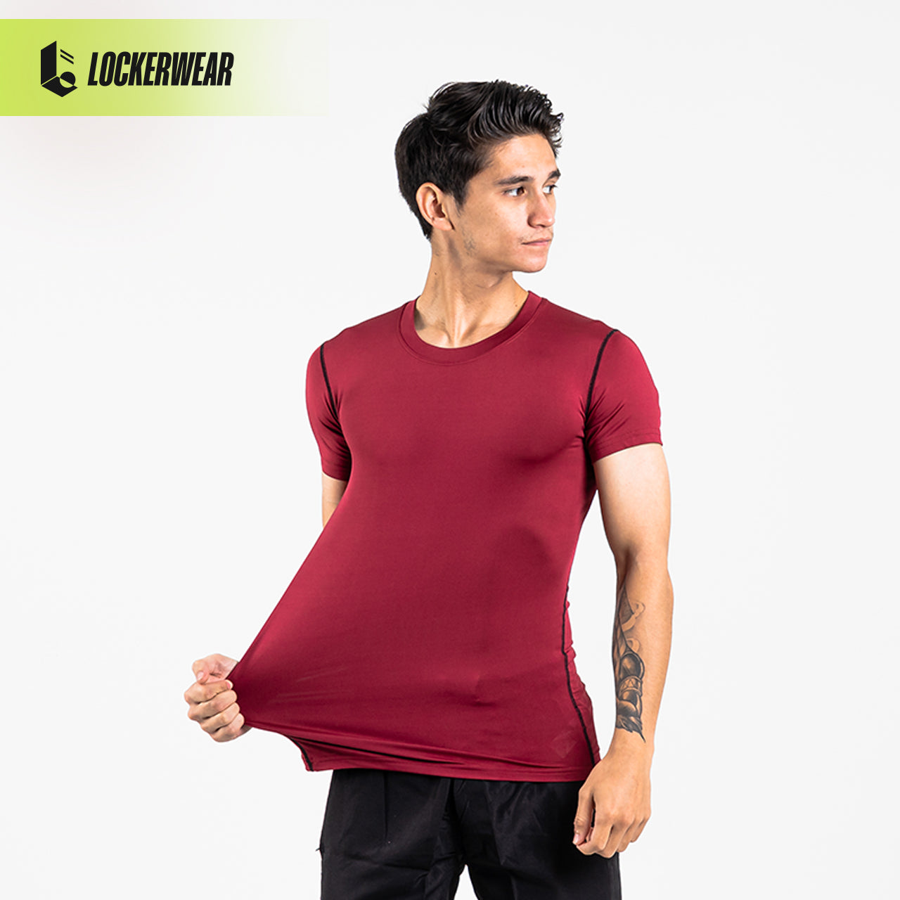 Ultrastretch Baselayer Short Sleeve - Navy/Maroon/Brown/Grey/Sage/Dark Green