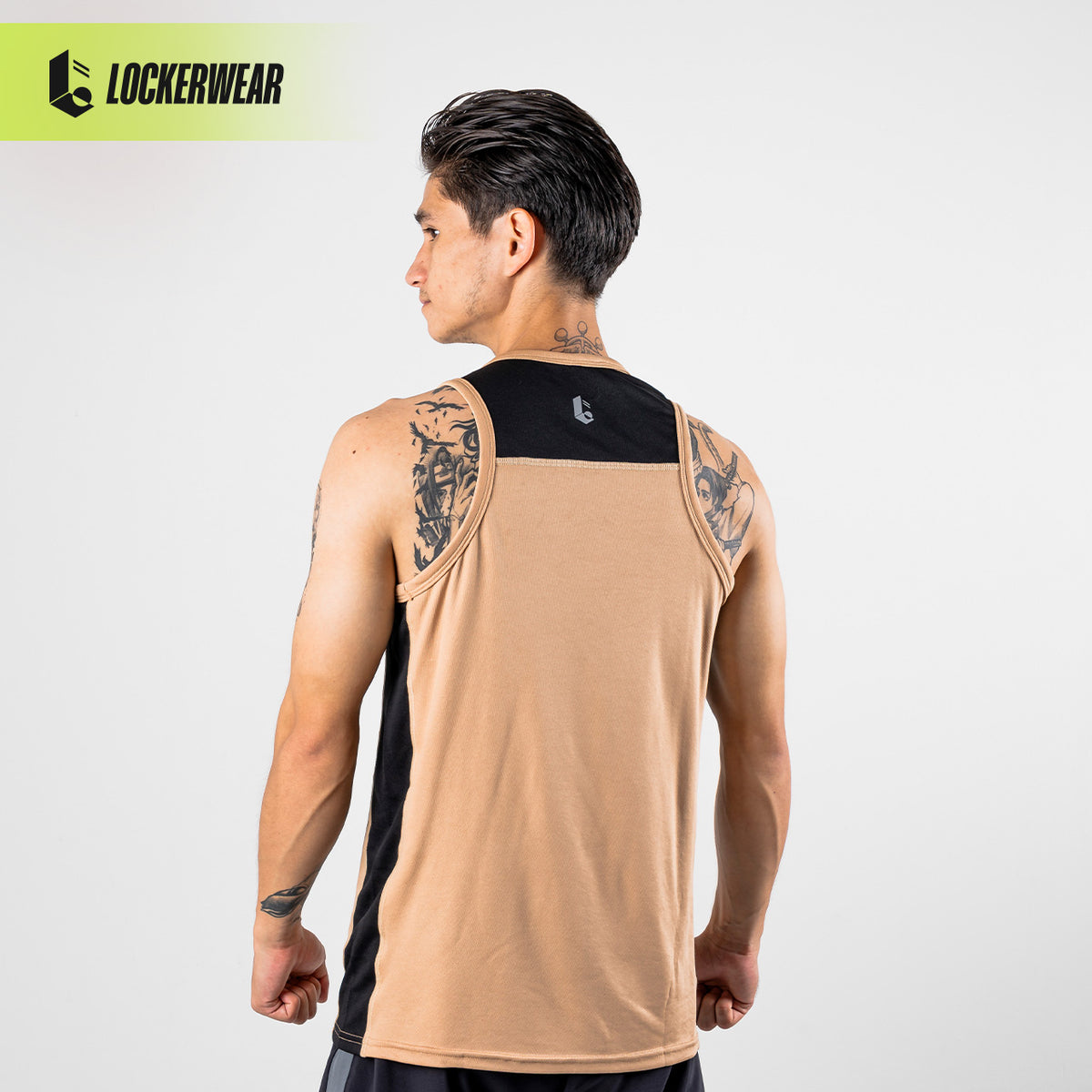 DualCore Mesh Tank Top - Burgundy/Army/Amber Brown/Olive/Cream/Maroon/Green Neon