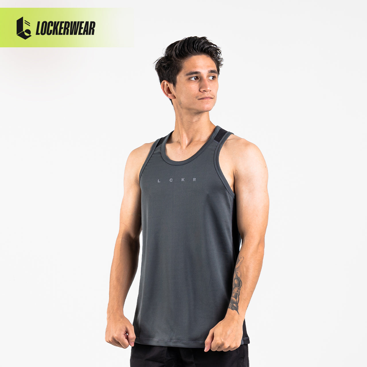 DualCore Mesh Tank Top - Monochrome