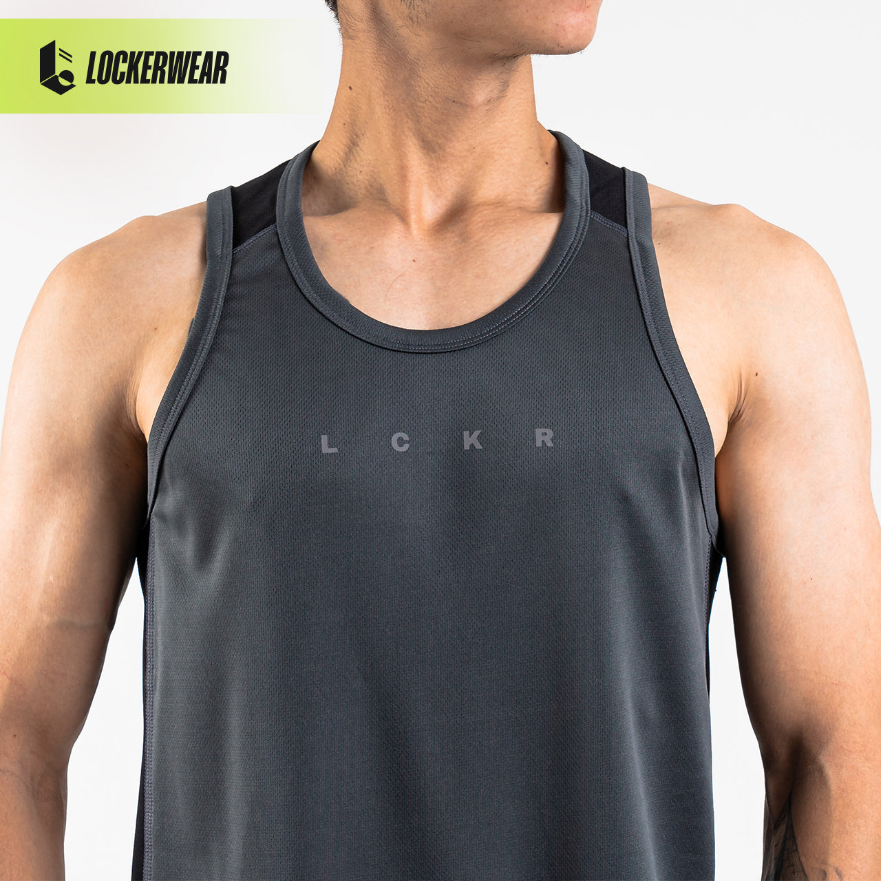 DualCore Mesh Tank Top - Monochrome