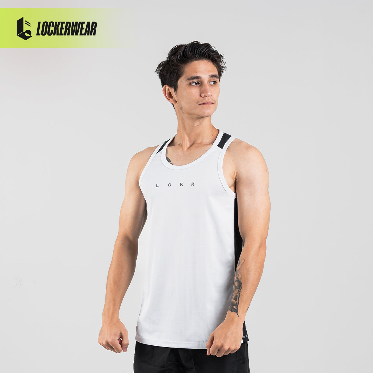 DualCore Mesh Tank Top - Monochrome