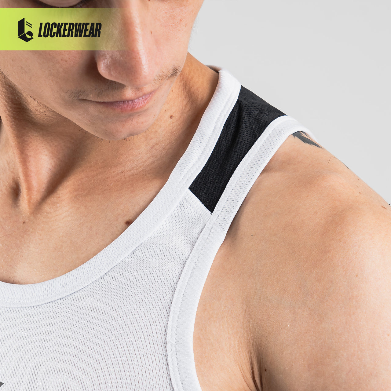 DualCore Mesh Tank Top - Monochrome