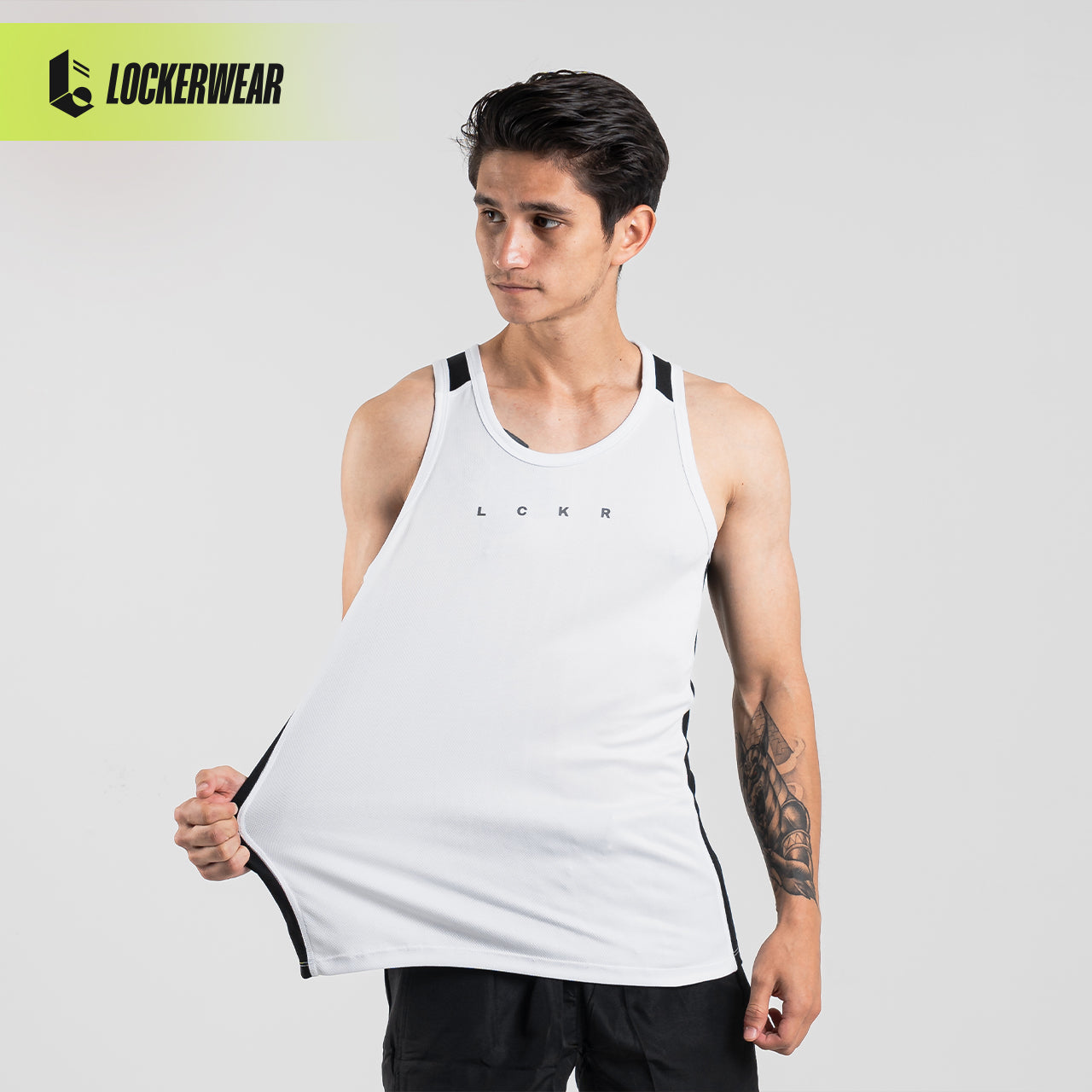 DualCore Mesh Tank Top - Monochrome