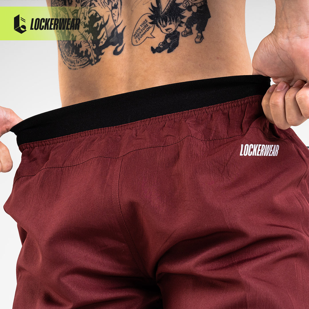 Micro-Lite Short Pants - Maroon/Black/Navy