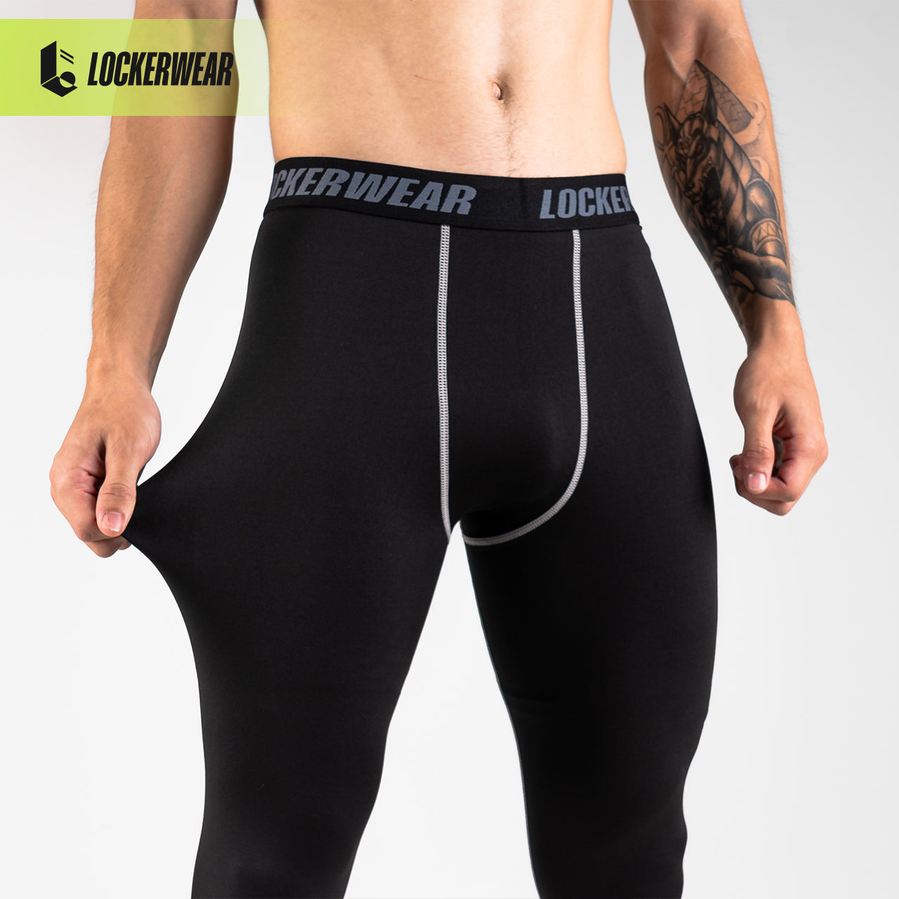 Ultrastretch Legging 3/4 - Monochrome