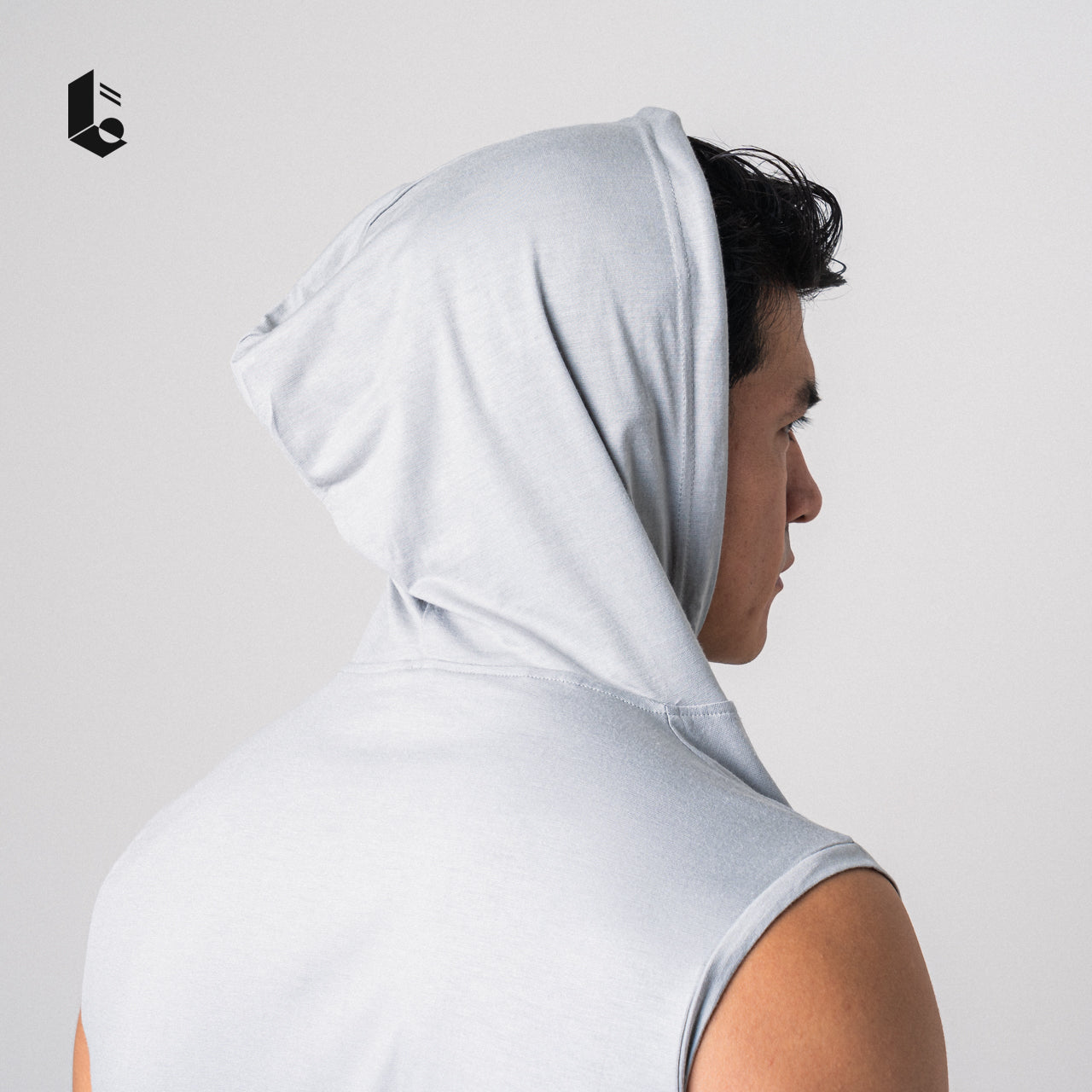 Hypercotton Hoodie Sleeveless - Monochrome